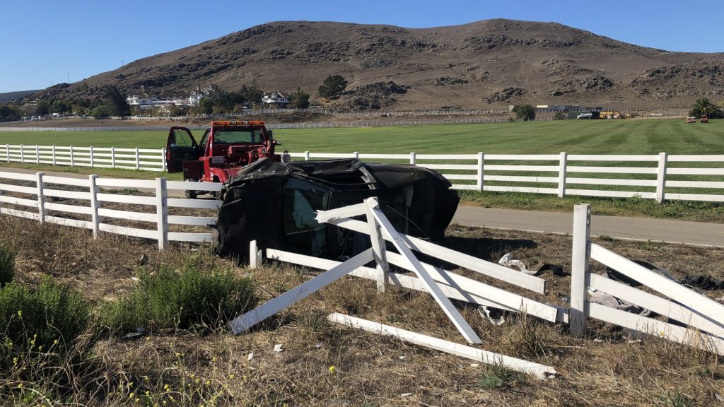 Driver arrested after rollover crash on Hwy 101 in San Luis Obispo