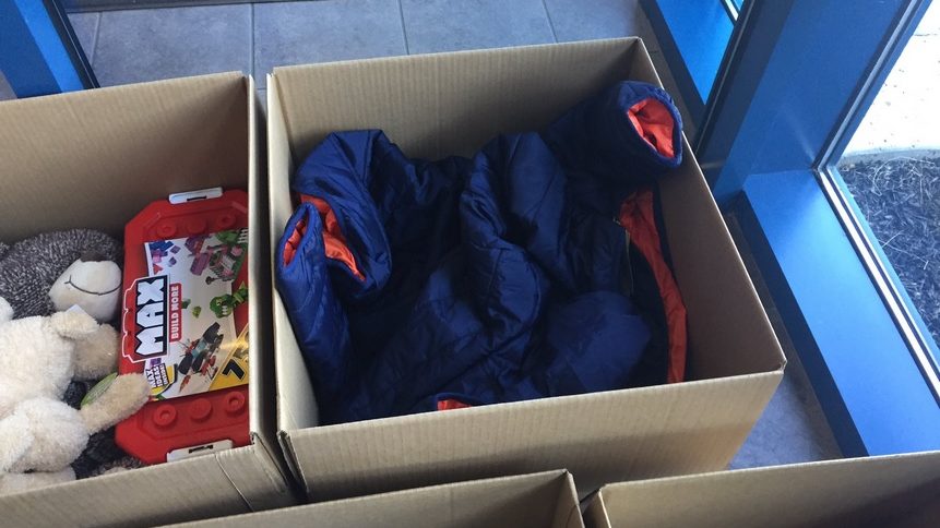 Clothing donations
