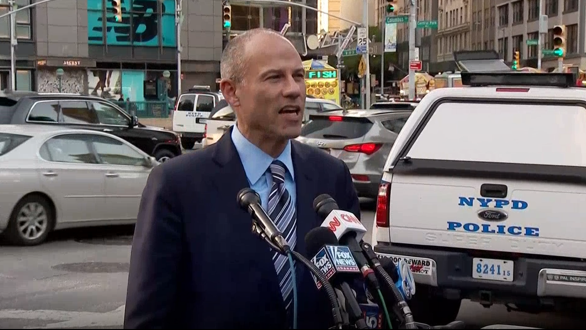 Michael Avenatti is in police custody for allegations of domestic violence. Photo: NBC MediaBeach