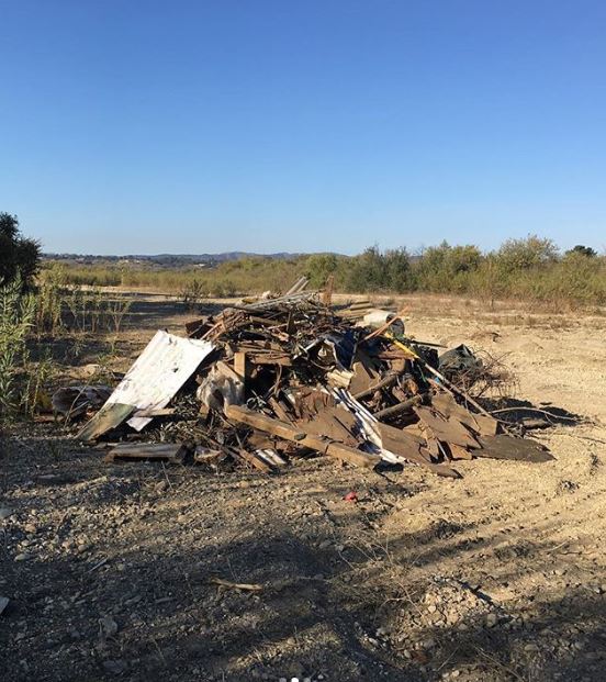 Lompoc riverbed cleanup