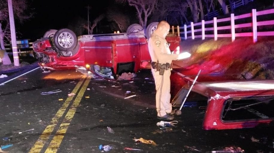 CHP responds to rollover crash on Hwy 41 in Templeton