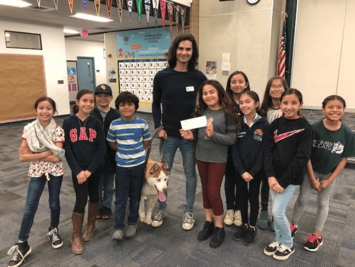 Santa Maria students collect coins for Santa Maria Valley Humane Society (Courtesy photo)