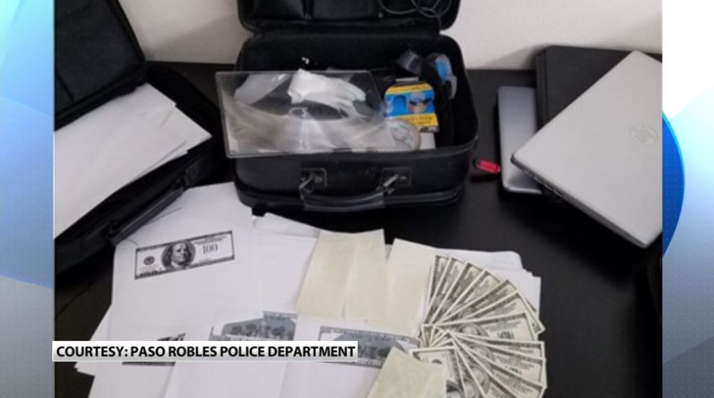 Two arrests made in Paso Robles counterfeit money investigation