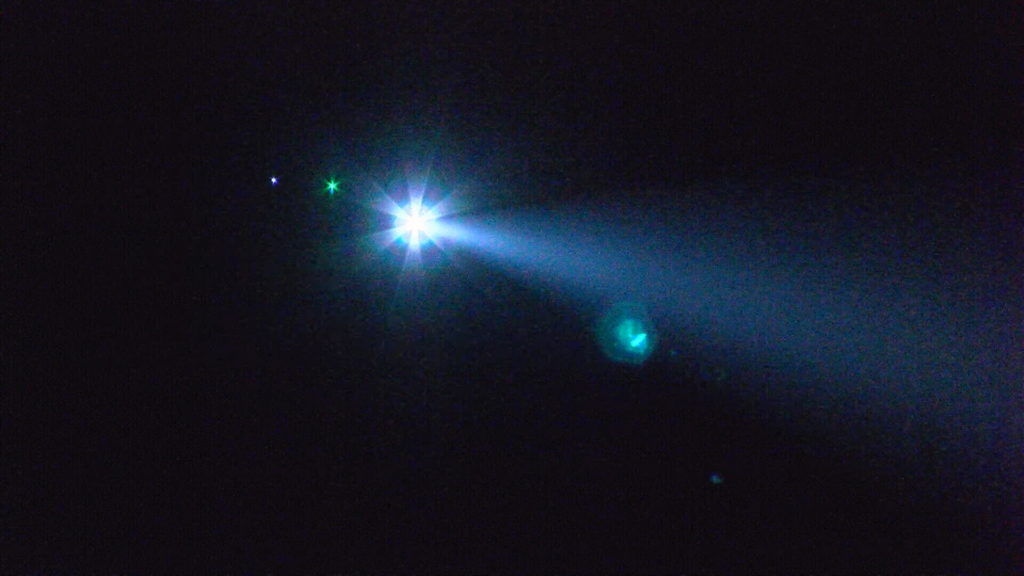 A helicopter assisting in the search for a teen who may have fallen off the Pismo Beach Pier. (KSBY photo)